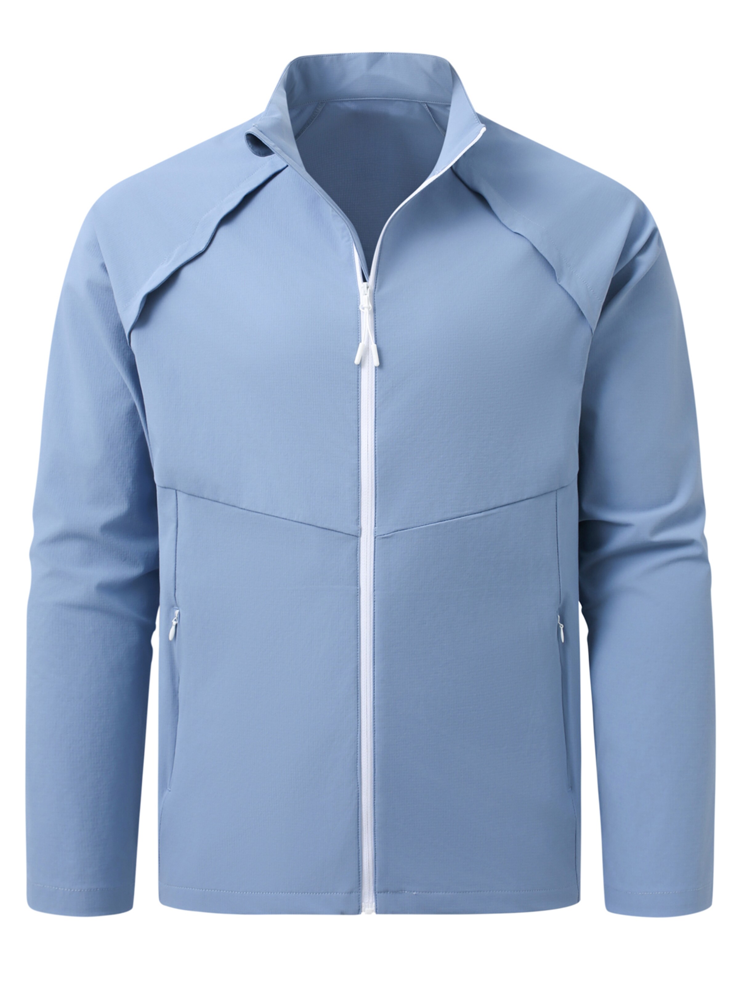 YOUTHUP Athletic Jacket 'Komfort' in Blue: front