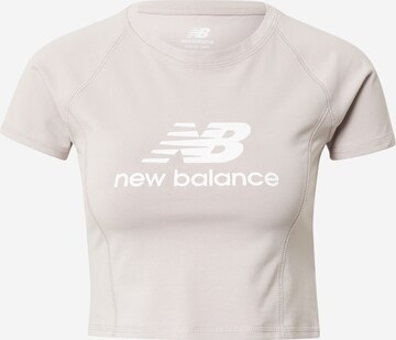 new balance Shirt 'PODIUM' in Brown: front
