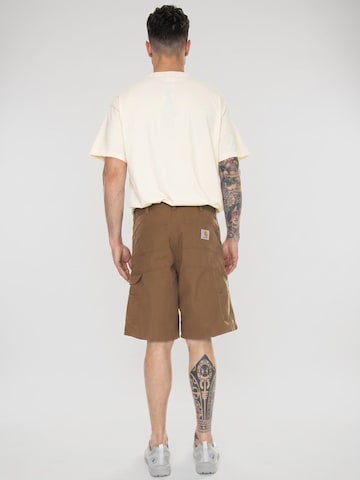 Baggy Pantaloni 'Double Knee Short Hamilton Brown /rinsed' di Carhartt WIP in marrone