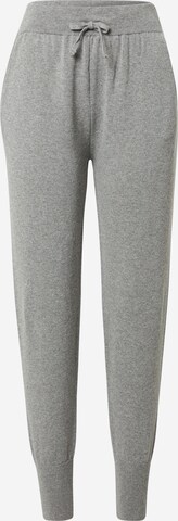 Liz Kaeber Tapered Trousers in Grey: front