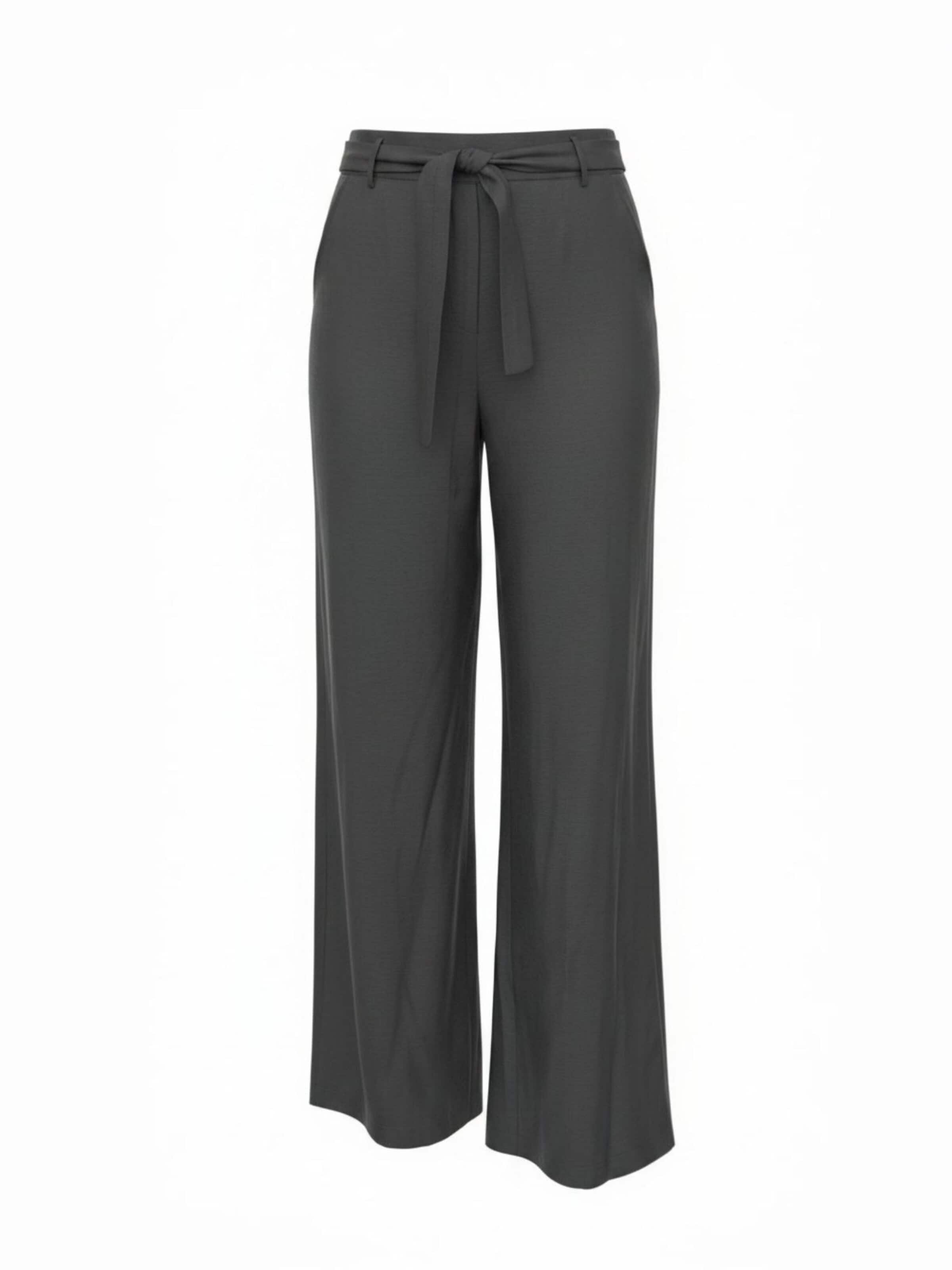 Viore Loosefit Bügelfaltenhose‌ in Grau: Vorderseite