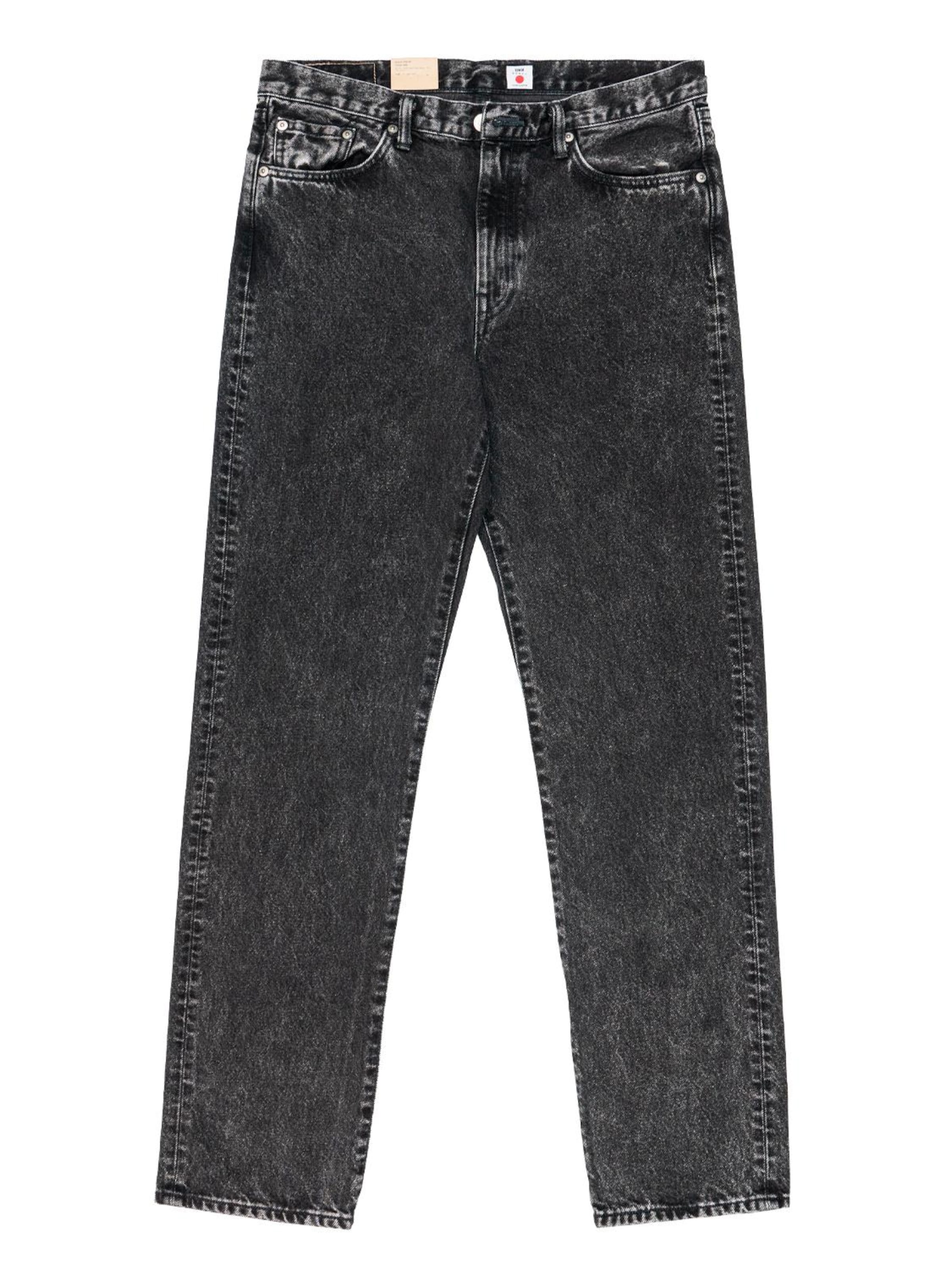 EDWIN Regular Jeans in Zwart: voorkant