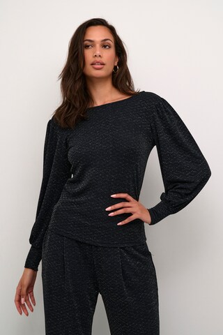 Kaffe Bluse 'KA Ellie' in Schwarz: Vorderseite