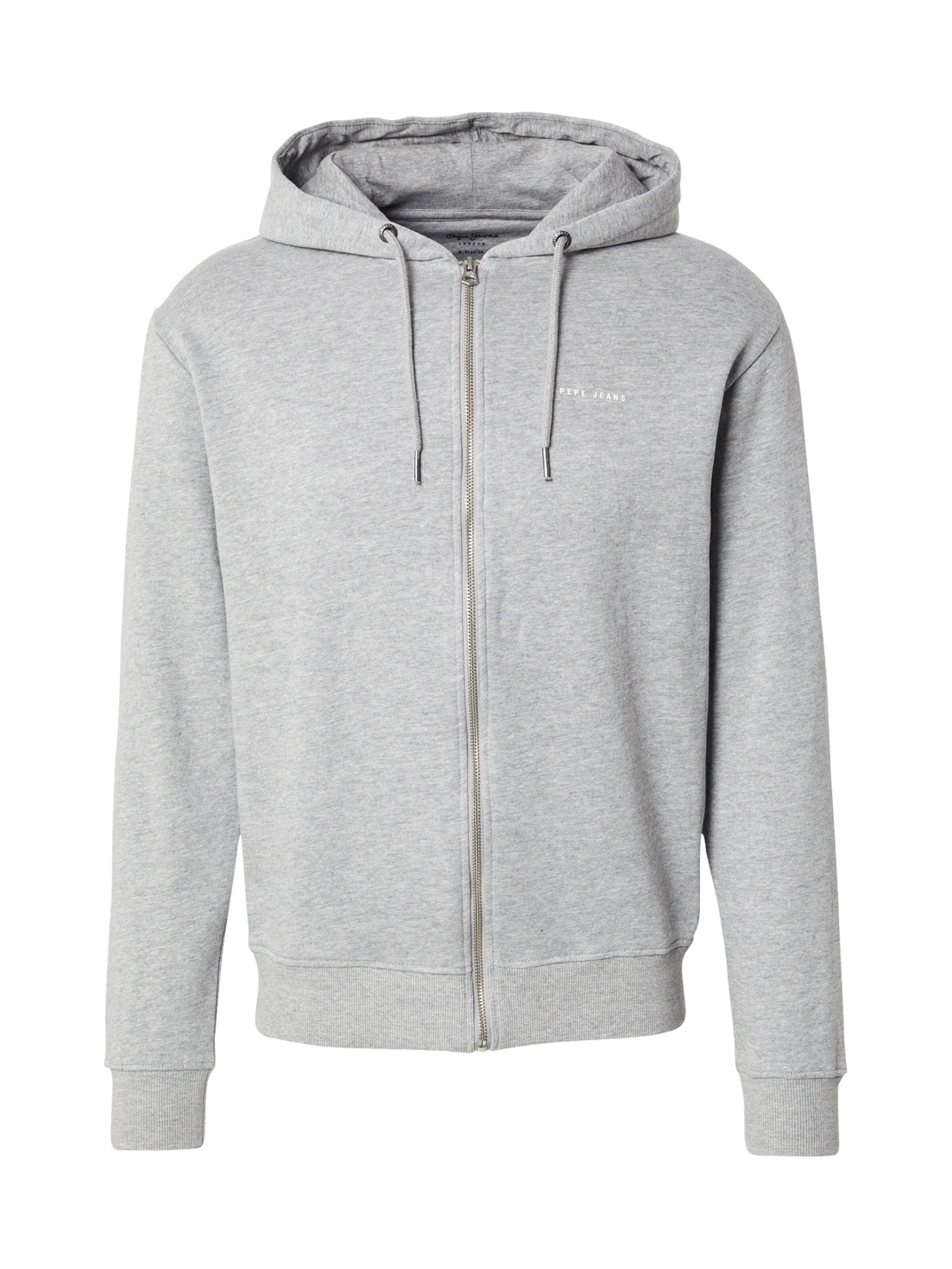 Pepe Jeans Sweatjakke i grå: forside