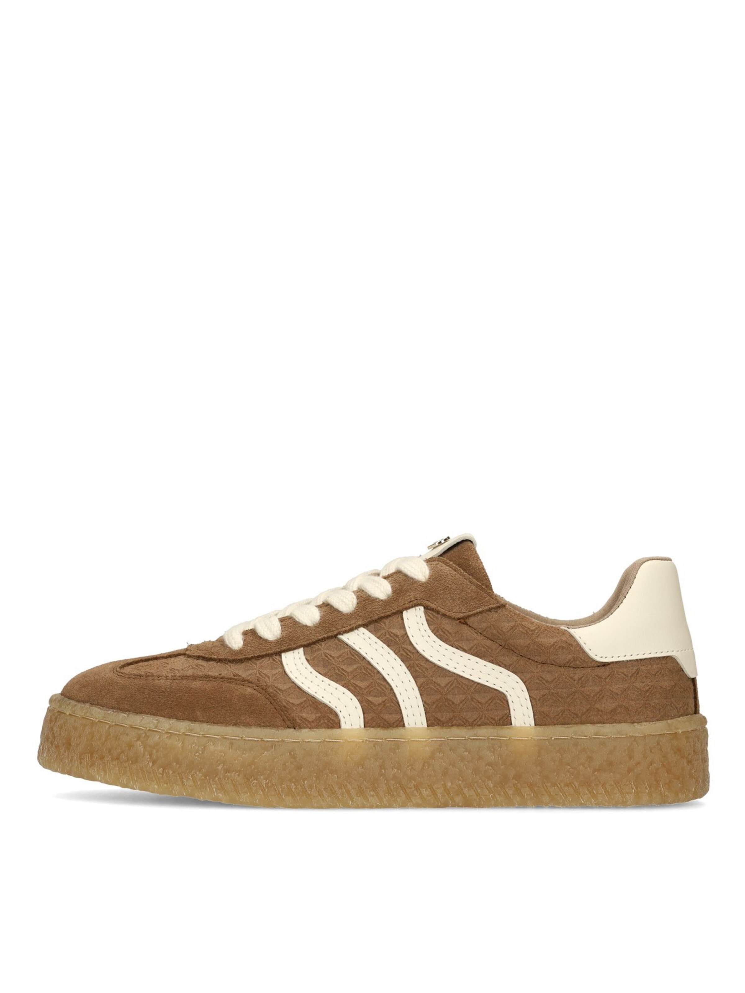 Baskets basses no stress en marron
