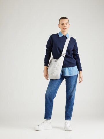 Bluză de molton de la Tommy Jeans pe albastru