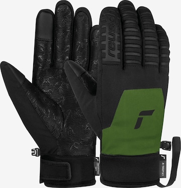 REUSCH Full finger gloves 'Raptor R-TEX XT TOUCH-TEC' in Green: front