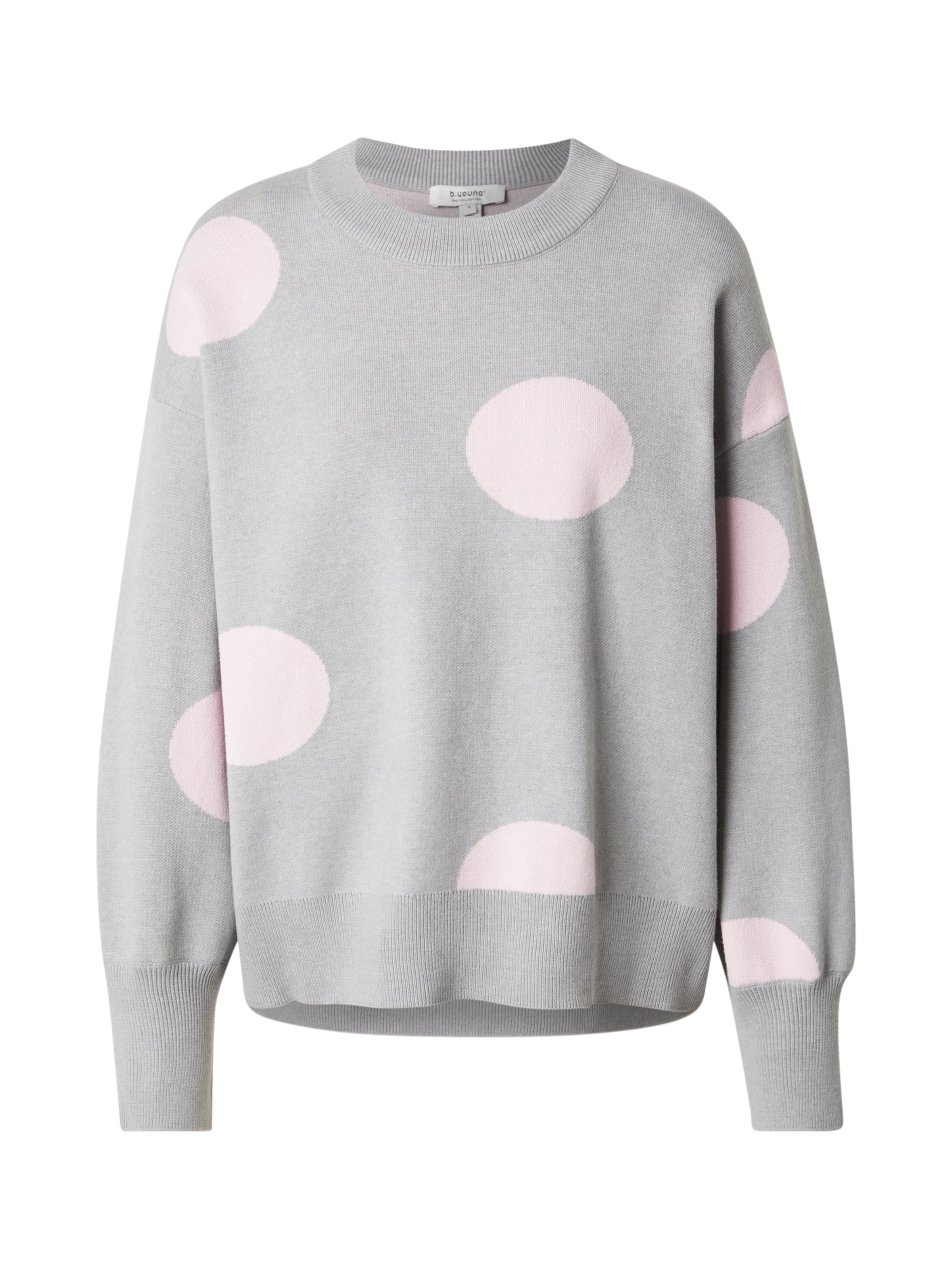Pull-over 'OMME' b.young en gris : devant