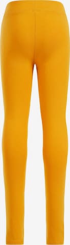 WE Fashion - Skinny Leggings em laranja