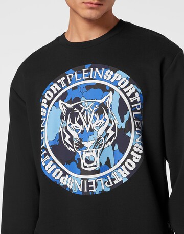 Plein Sport Sweatshirt 'Carbon Tiger' in Black