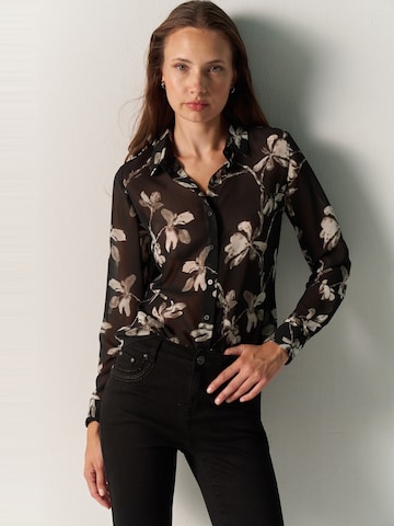 Camicia da donna di KOROSHI in nero