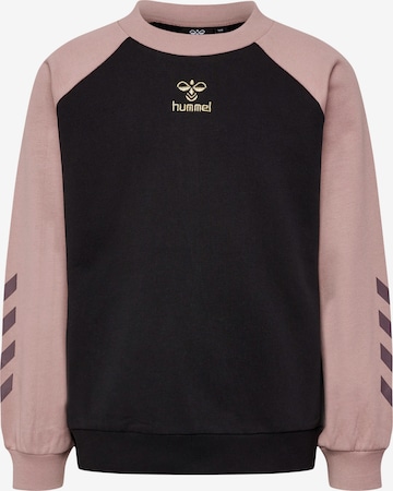 Hummel Sweatshirt 'HEY' in Pink: predná strana