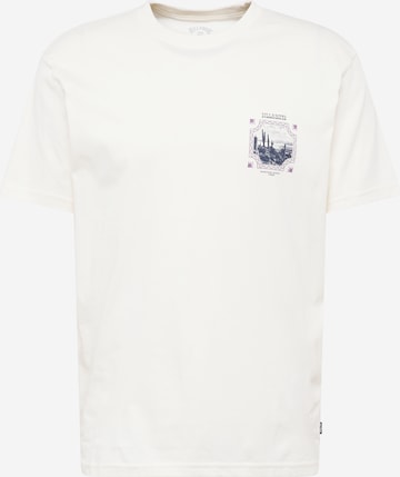 BILLABONG Shirt 'CROSSED UP' in Wit: voorkant