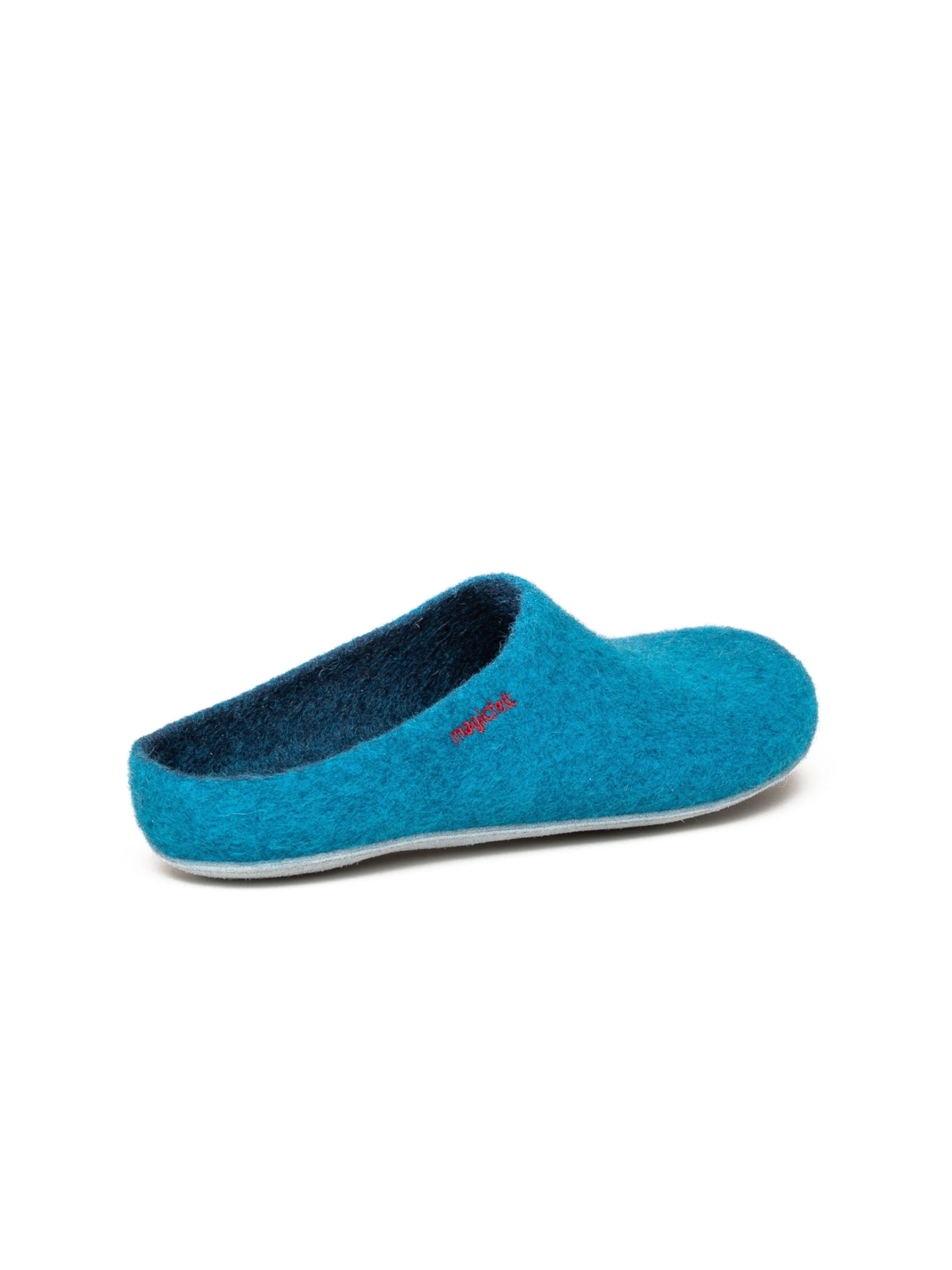 MagicFelt Slippers 'Filzpantoffel AP 701' in Green