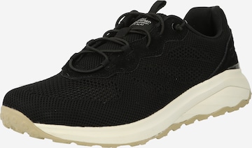 JACK WOLFSKIN - Zapatillas deportivas bajas en negro: frente