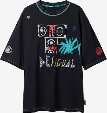 Desigual Shirt in Zwart: voorkant