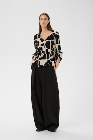 InWear Blouse in Zwart