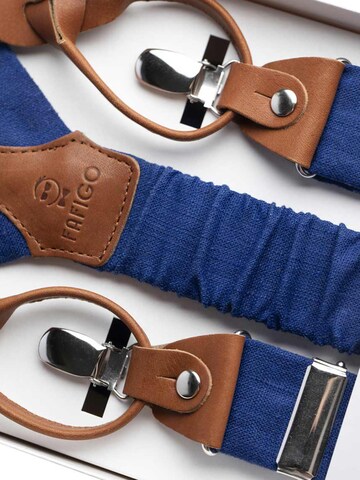 FAFIGO Suspenders 'Zio Filippo' in Blue