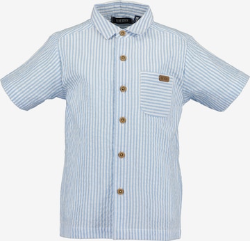 BLUE SEVEN - Ajuste regular Camisa en azul: frente