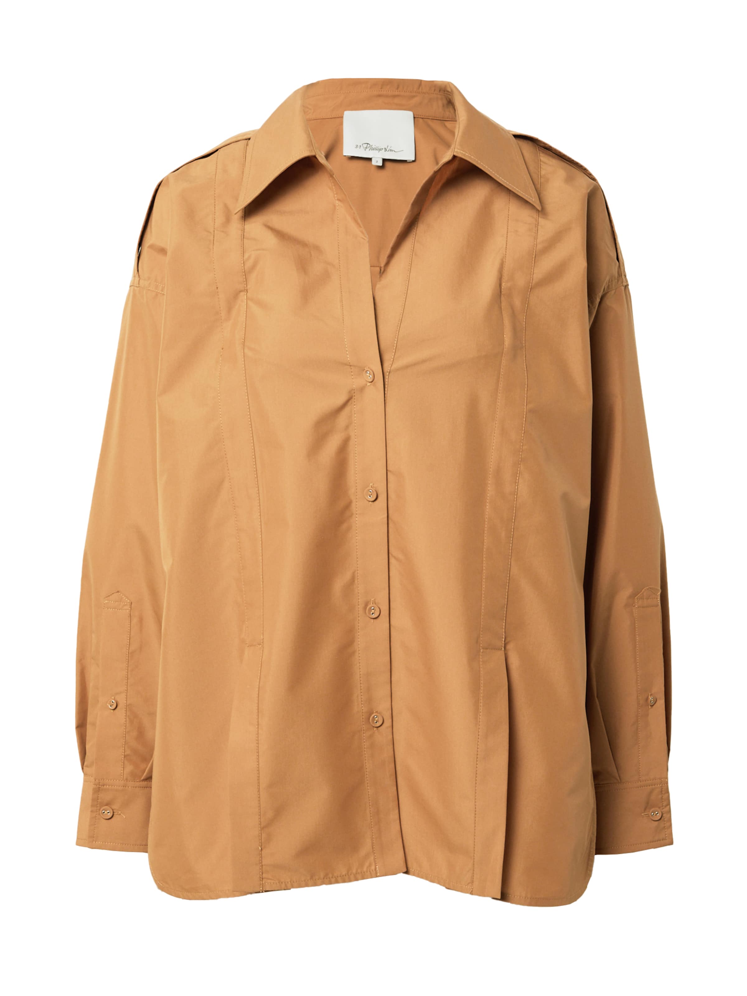 3.1 Phillip Lim Μπλούζα σε κίτρινο: μπροστά