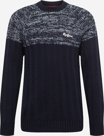 Pepe Jeans Sweater 'MANUEL' in Blue: front