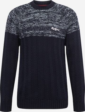 Pepe Jeans Pullover 'MANUEL' in Blau: predná strana