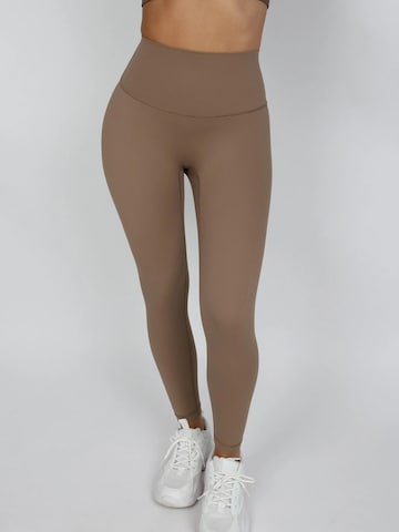 DRILLS Apparel Skinny Leggings 'ACTIVE' in Grey