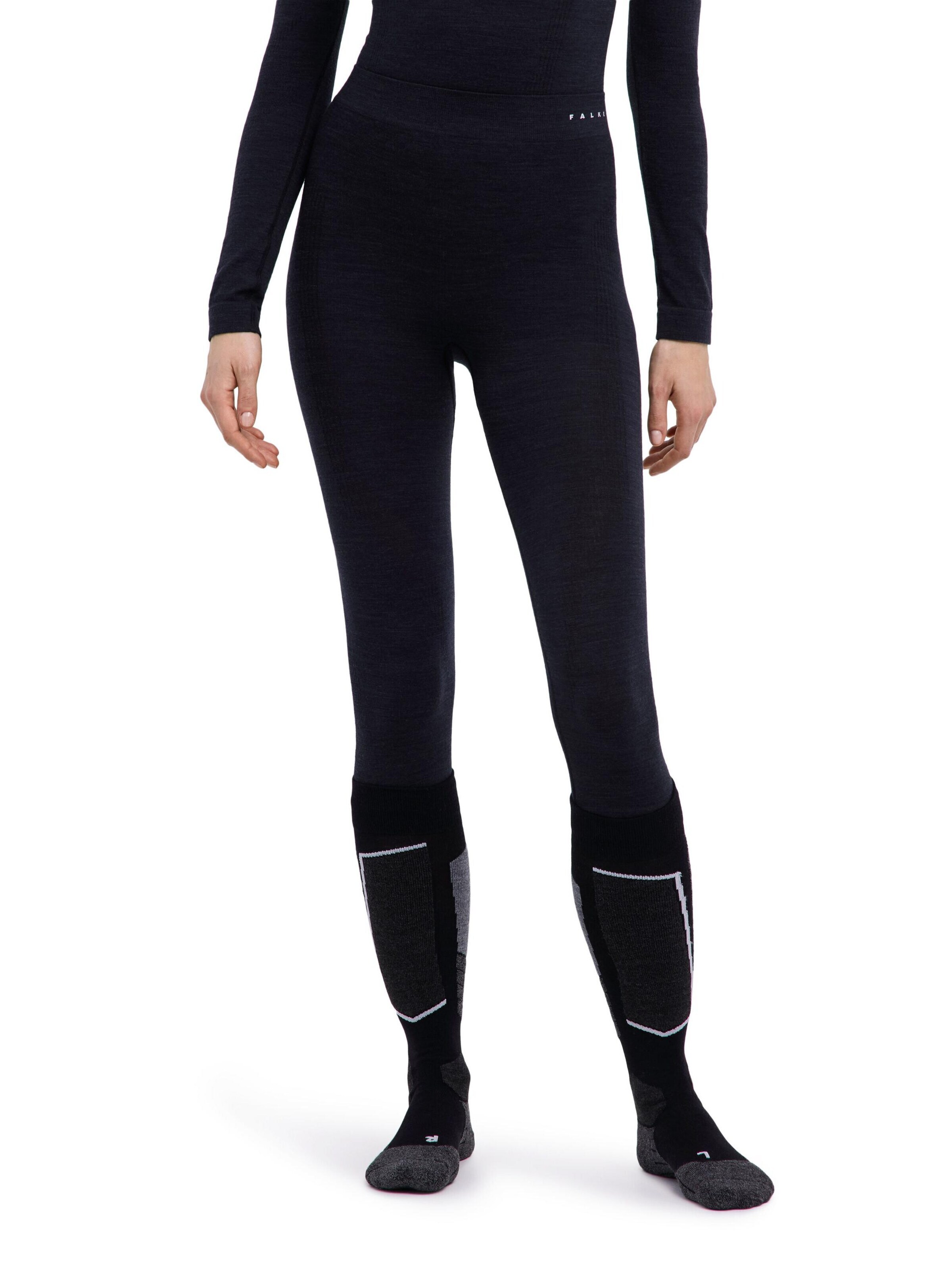FALKE Tights '3/4' in Black: front