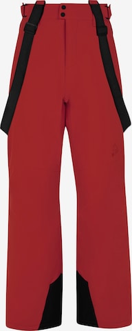 PROTEST Workout Pants 'PRTROWENS' in Red: front