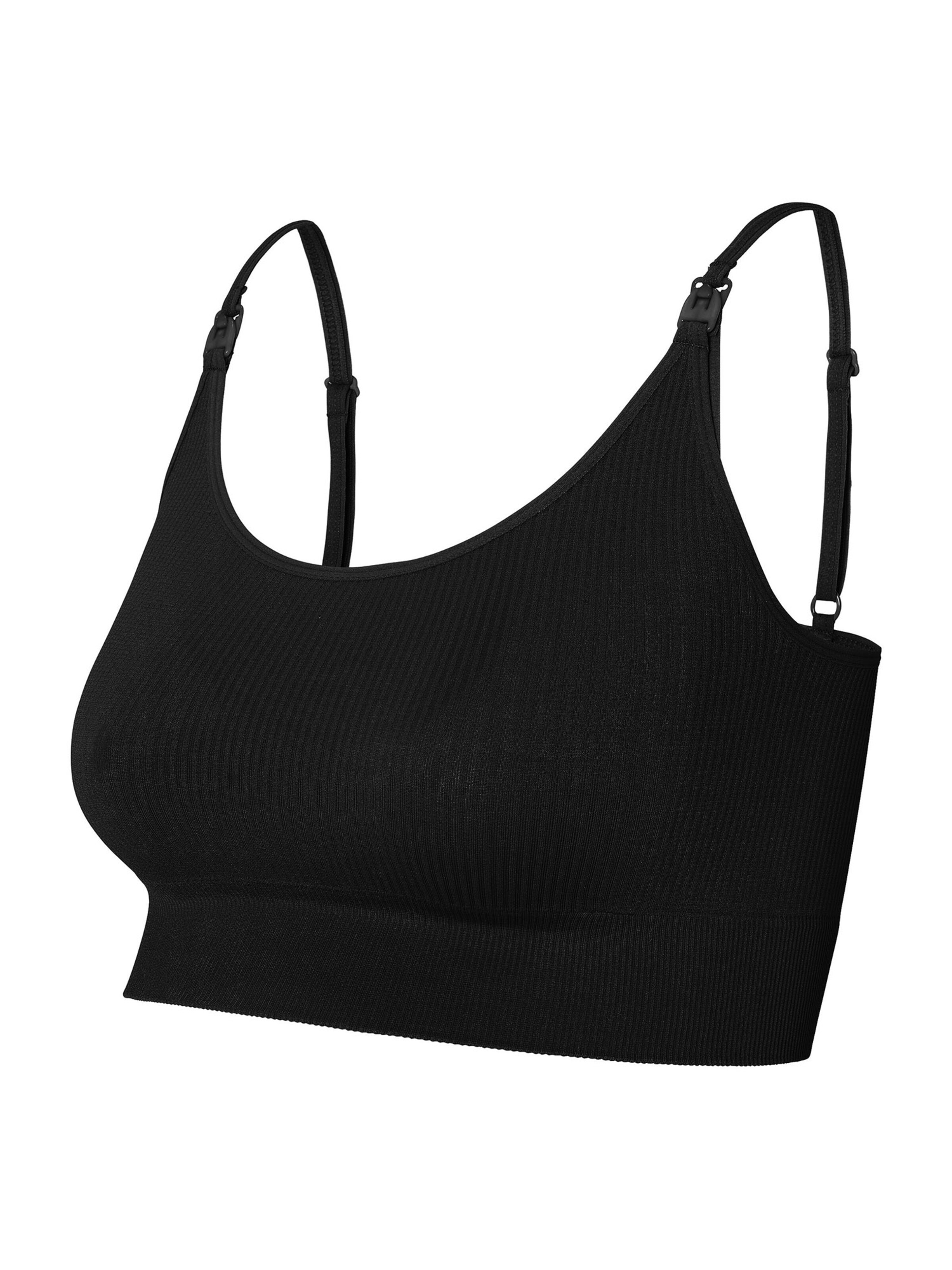 Noppies Bustier Voedingsbh 'Mira' in Zwart: voorkant