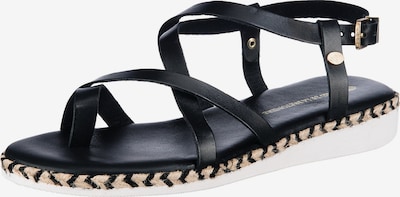 Fred de la BretoniÈre T-bar sandals in Black, Item view