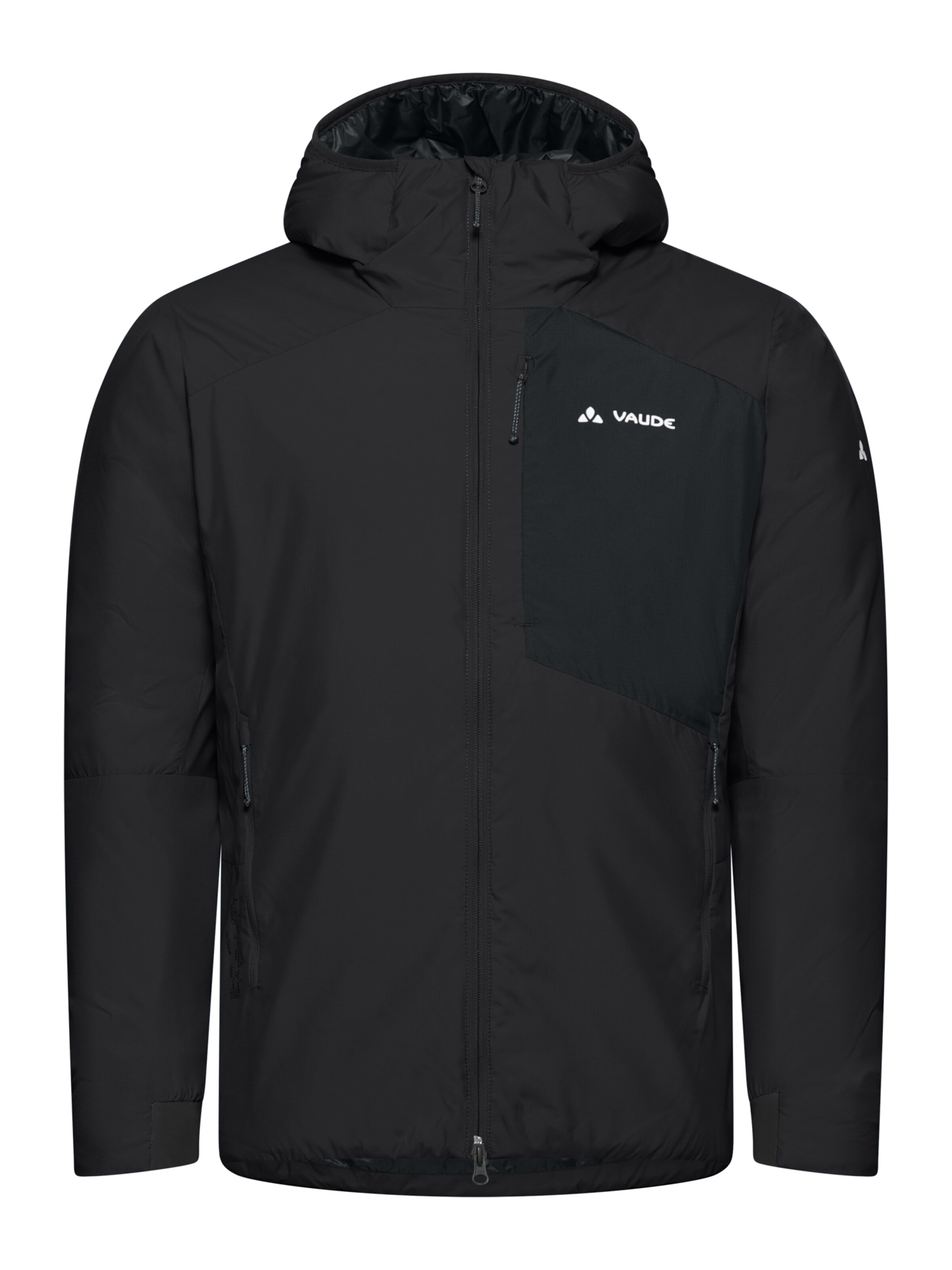 VAUDE Jacke 'Monviso' in Schwarz: Vorderseite