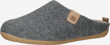 Pantoufle ROHDE en gris : devant