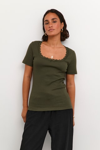 Kaffe Shirt 'maibritt' in Green: front