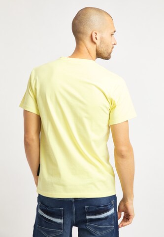 BRUNO BANANI T-Shirt 'Taylor' in Gelb