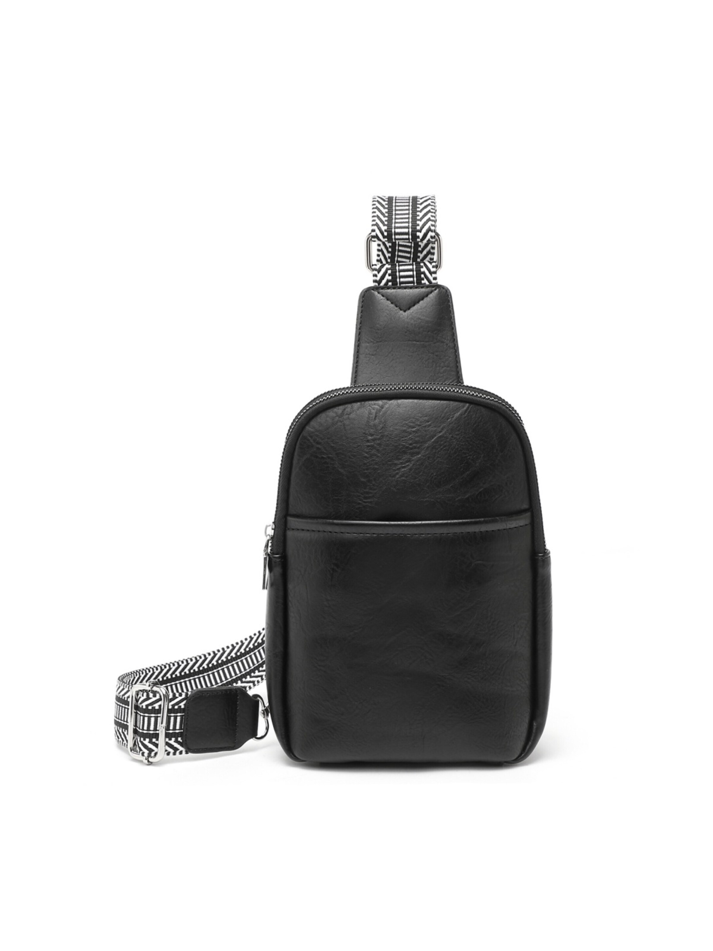Kono Crossbody Bag in Black: front