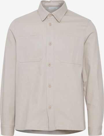 Casual Friday Regular fit Button Up Shirt 'Anton' in Grey: front