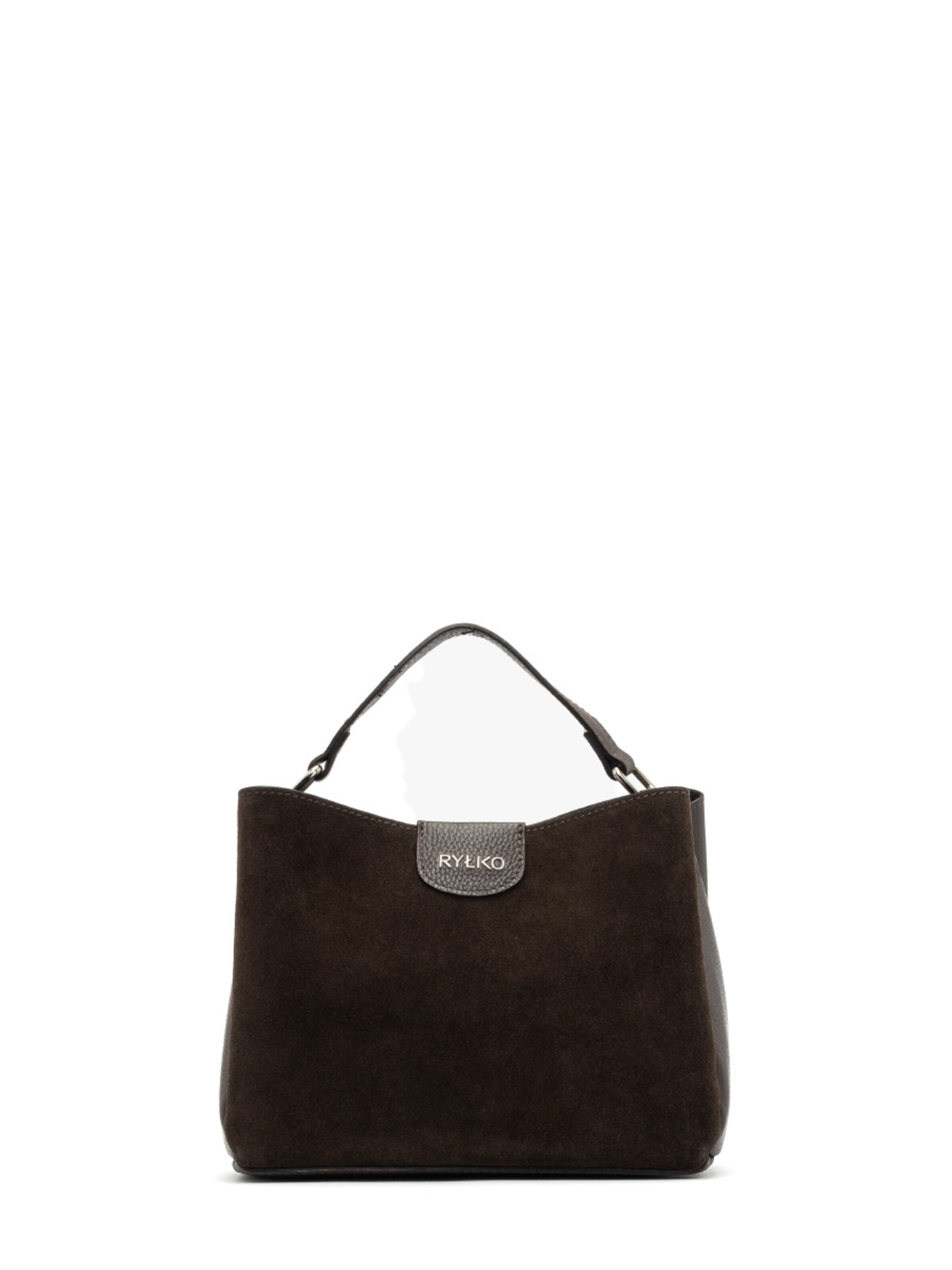 RYŁKO Handtasche in dunkelbraun, Produktansicht