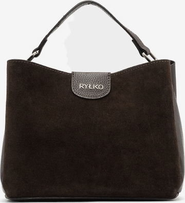 RYŁKORučna torbica - smeđa boja: prednji dio