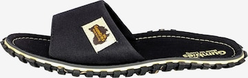 Gumbies Slippers in Black: front