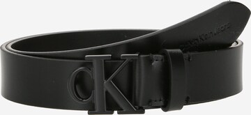 Calvin Klein Jeans Riem in Zwart: voorkant