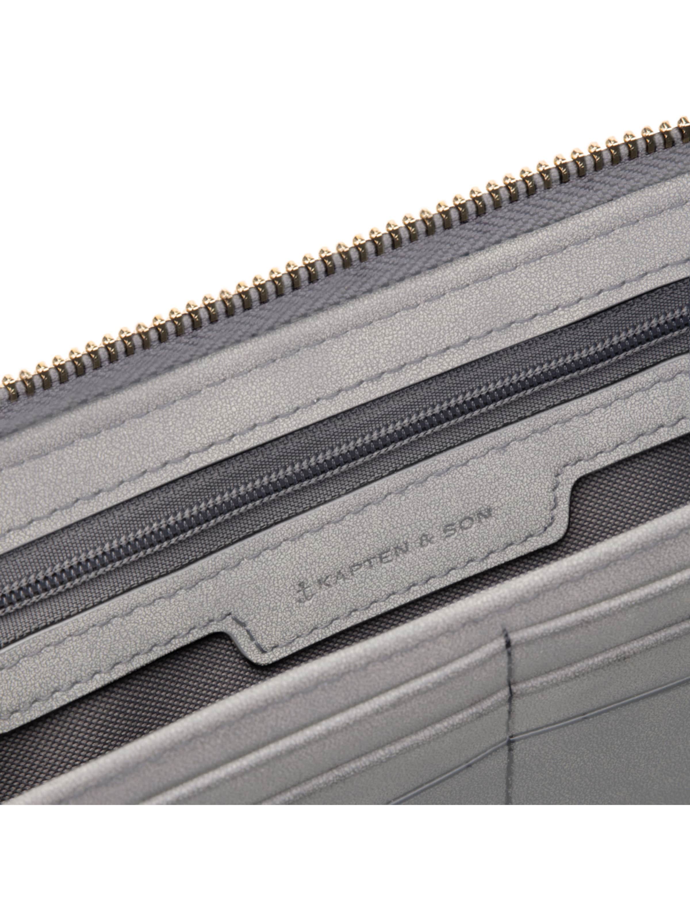 Kapten & Son Wallet 'Louvre' in Grey
