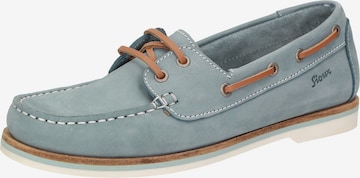 SIOUX Mocassins ' Nakimba-700 ' in Blauw: voorkant