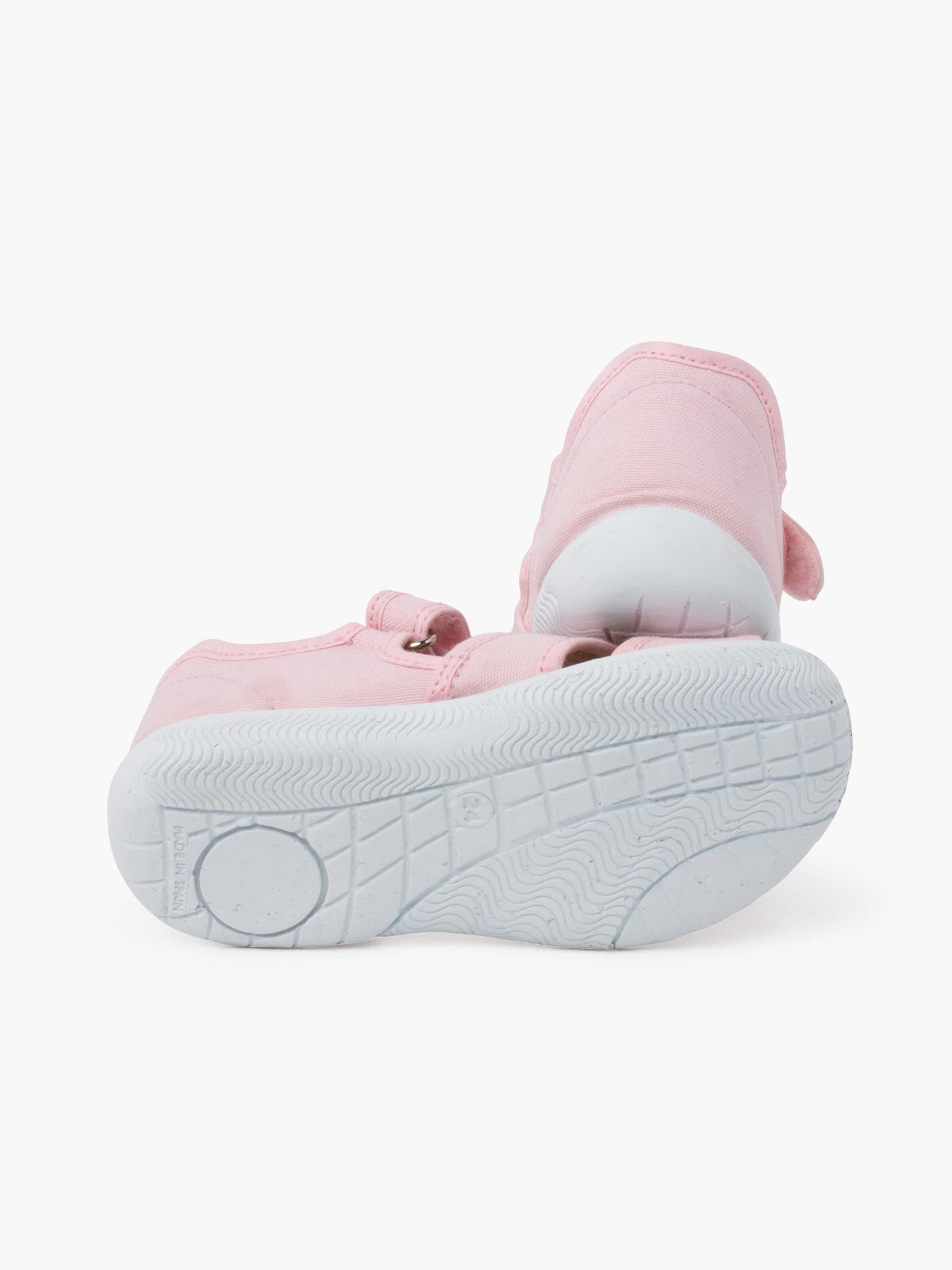 Pisamonas - Sapato de primeiros passos em rosa
