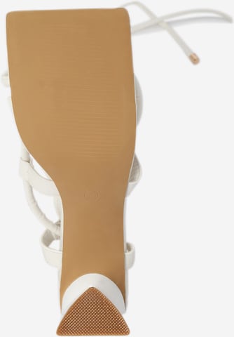 Sandales à lanières Misspap en blanc