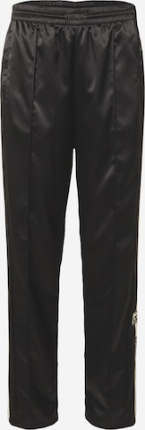 Wide leg Pantaloni 'Satin Adibreak' de la ADIDAS ORIGINALS pe negru: față