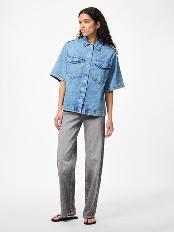 PIECES - Blusa 'PCJuliet' en azul