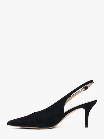 Estro Pumps '25151-2' in Schwarz: Vorderseite