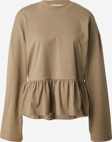 T-shirt 'Ulinka' EDITED en marron : devant