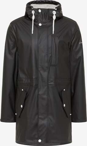 DreiMaster Maritim Between-seasons parka in Black: front